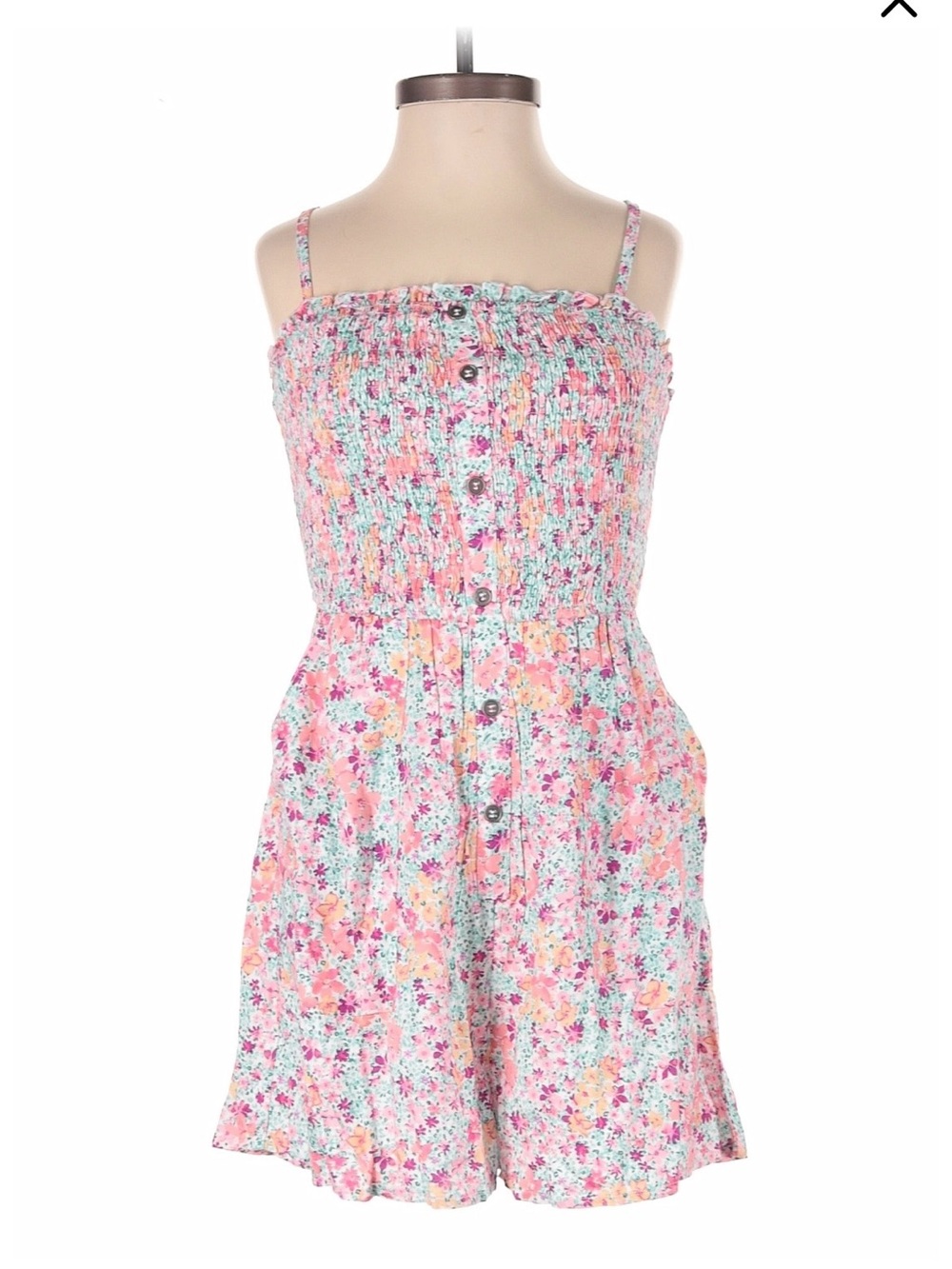 Pink Lily Romper